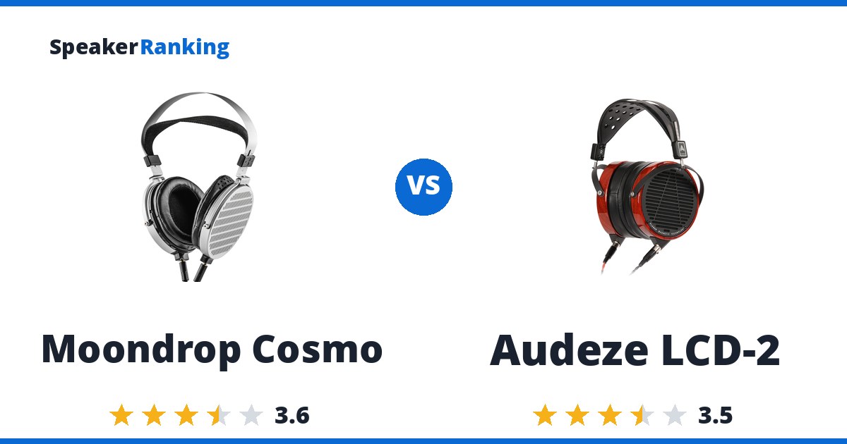 Moondrop Cosmo vs Audeze LCD-2