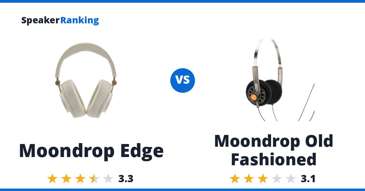 Moondrop Edge vs Moondrop Old Fashioned