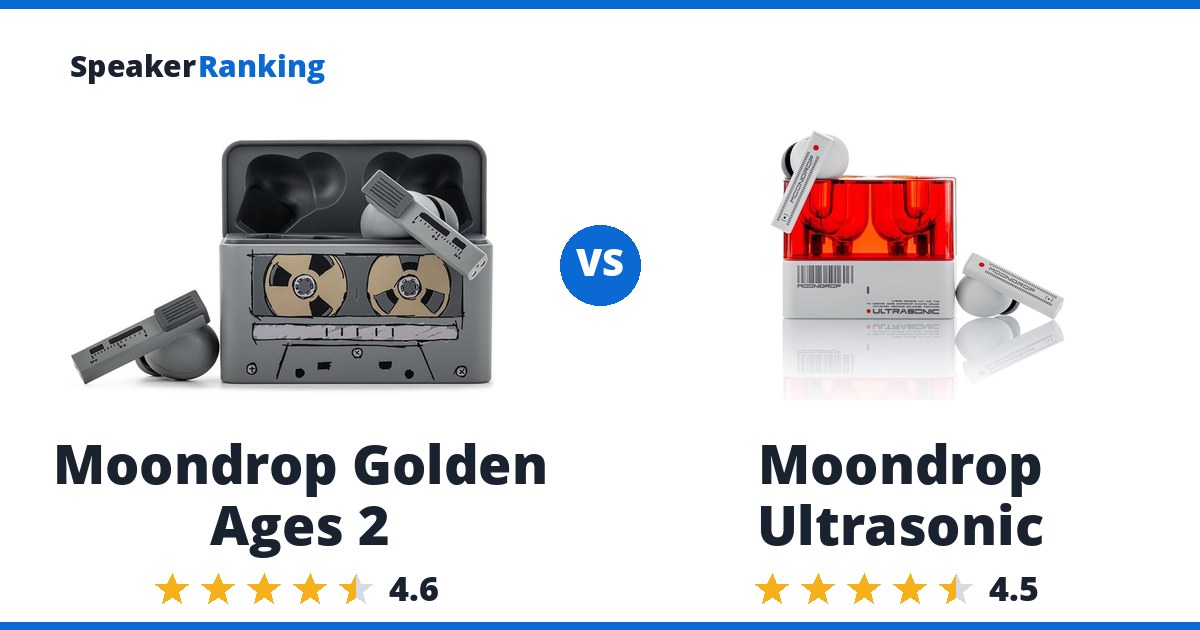 Moondrop Golden Ages 2 vs Moondrop Ultrasonic