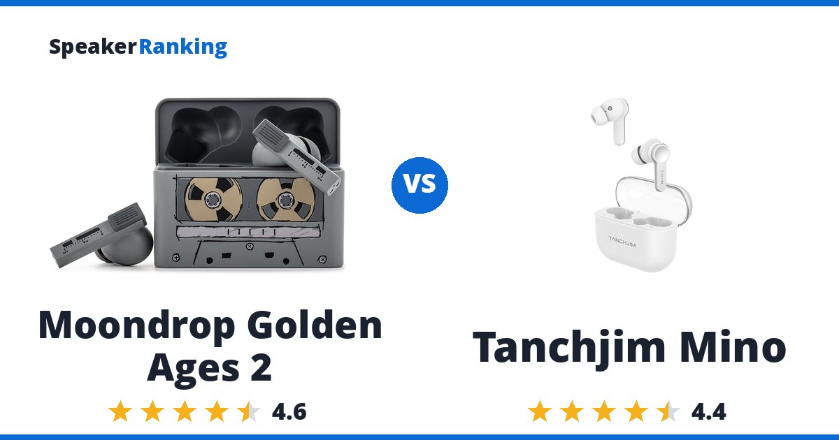 Moondrop Golden Ages 2 vs Tanchjim Mino