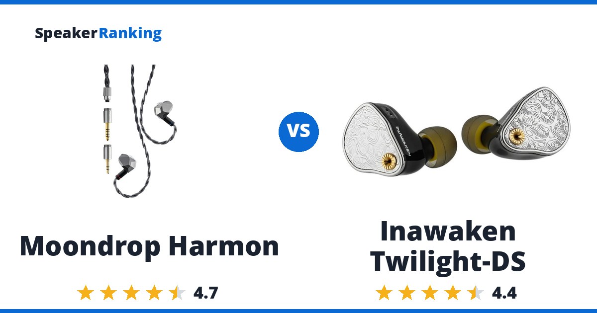 Moondrop Harmon vs Inawaken Twilight-DS