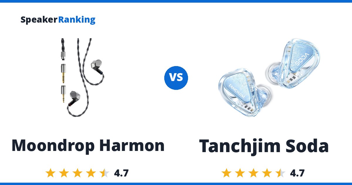 Moondrop Harmon vs Tanchjim Soda