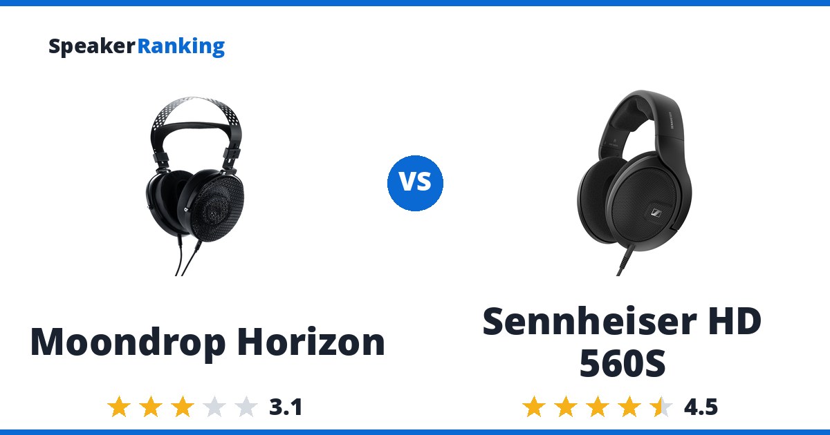 Moondrop Horizon vs Sennheiser HD 560S