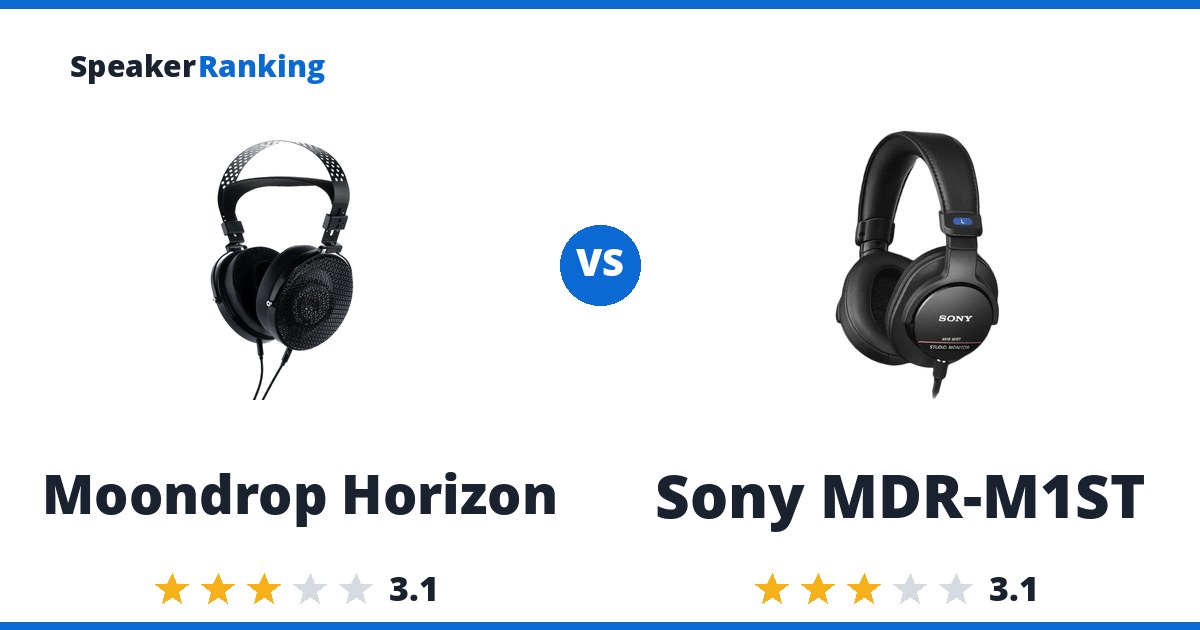Moondrop Horizon vs Sony MDR-M1ST