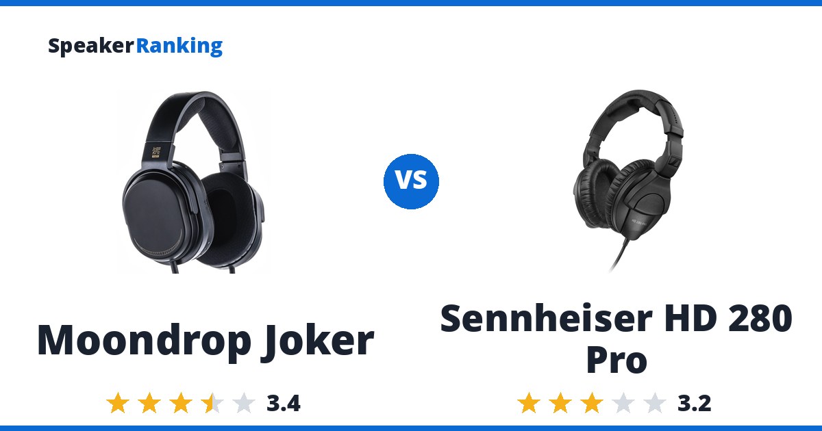 Moondrop Joker vs Sennheiser HD 280 Pro