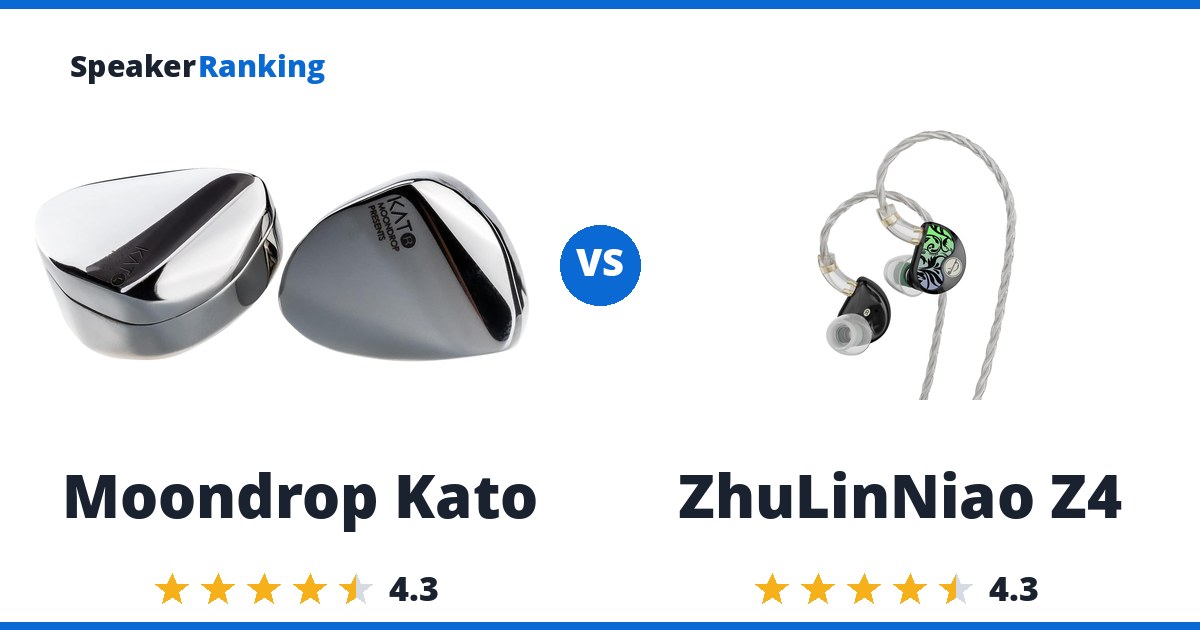 Moondrop Kato vs ZhuLinNiao Z4