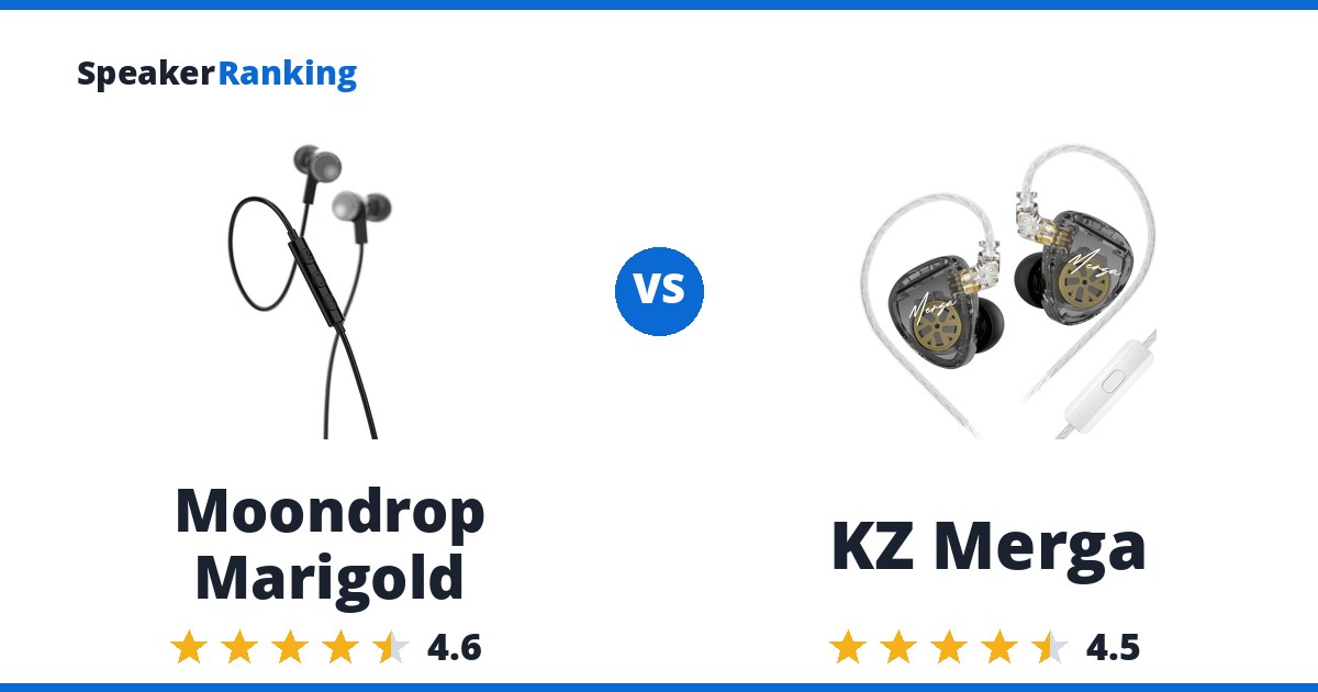 Moondrop Marigold vs KZ Merga