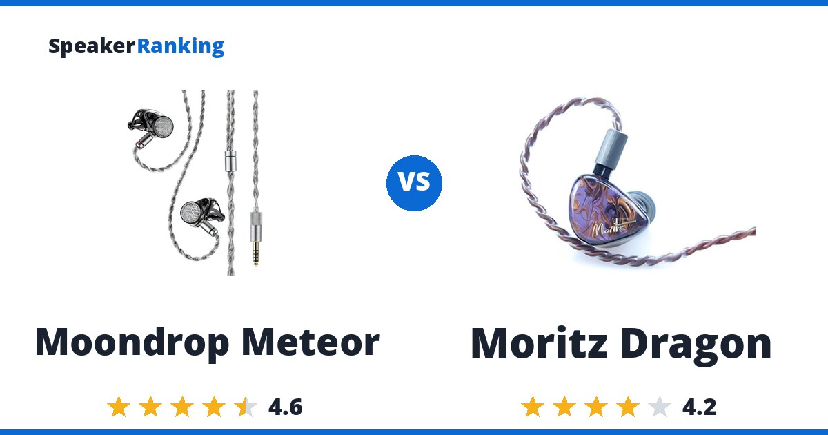 Moondrop Meteor vs Moritz Dragon