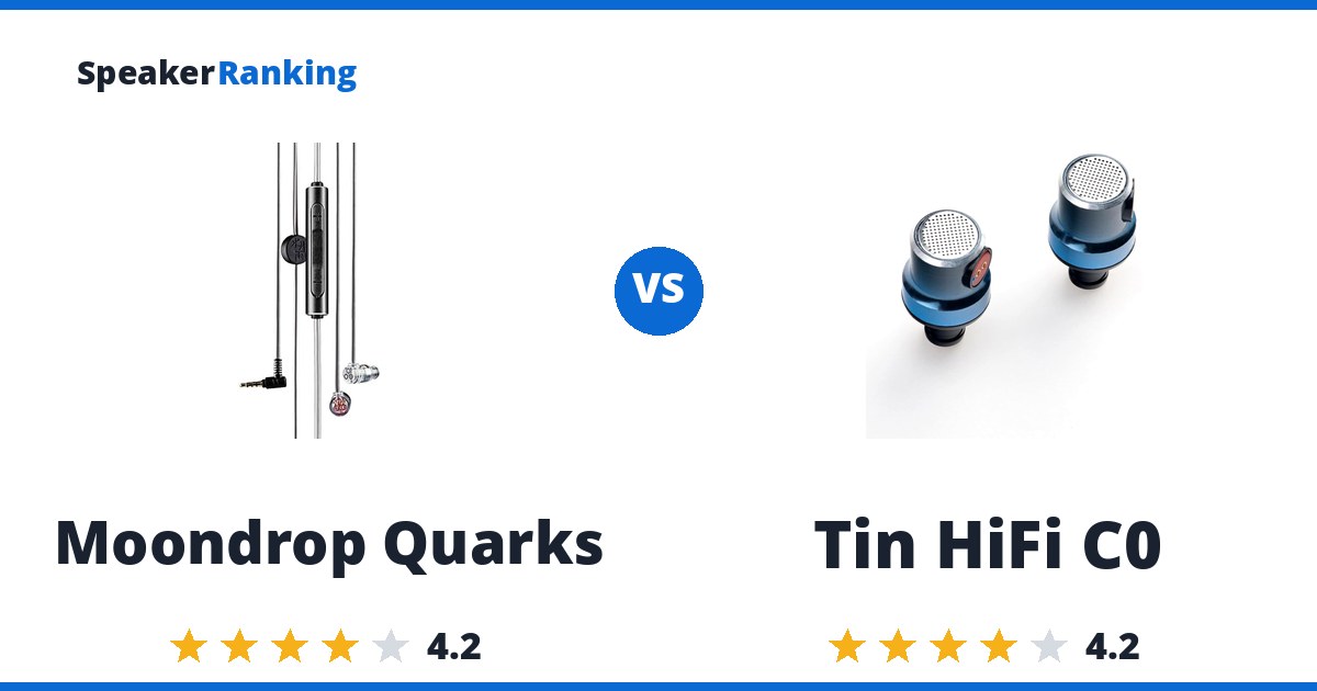 Moondrop Quarks vs Tin HiFi C0