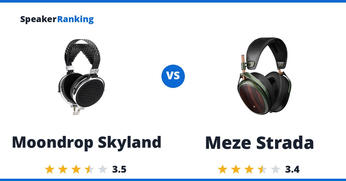 Moondrop Skyland vs Meze Strada