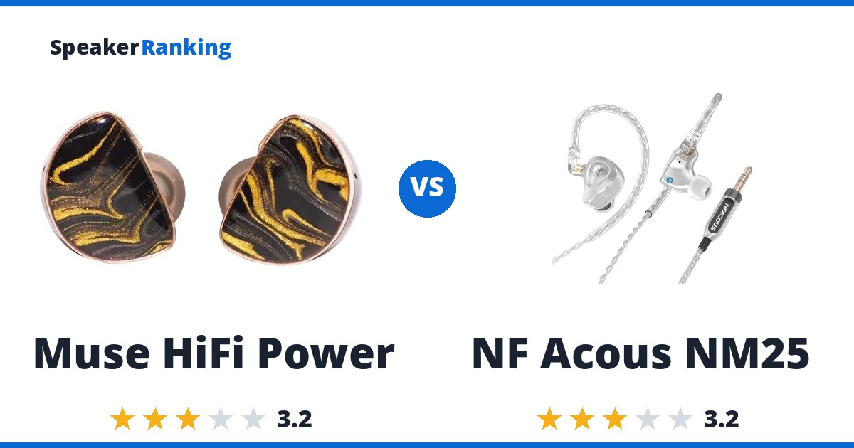 Muse HiFi Power vs NF Acous NM25