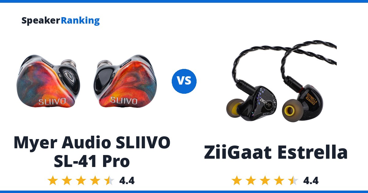 Myer Audio SLIIVO SL-41 Pro vs ZiiGaat Estrella