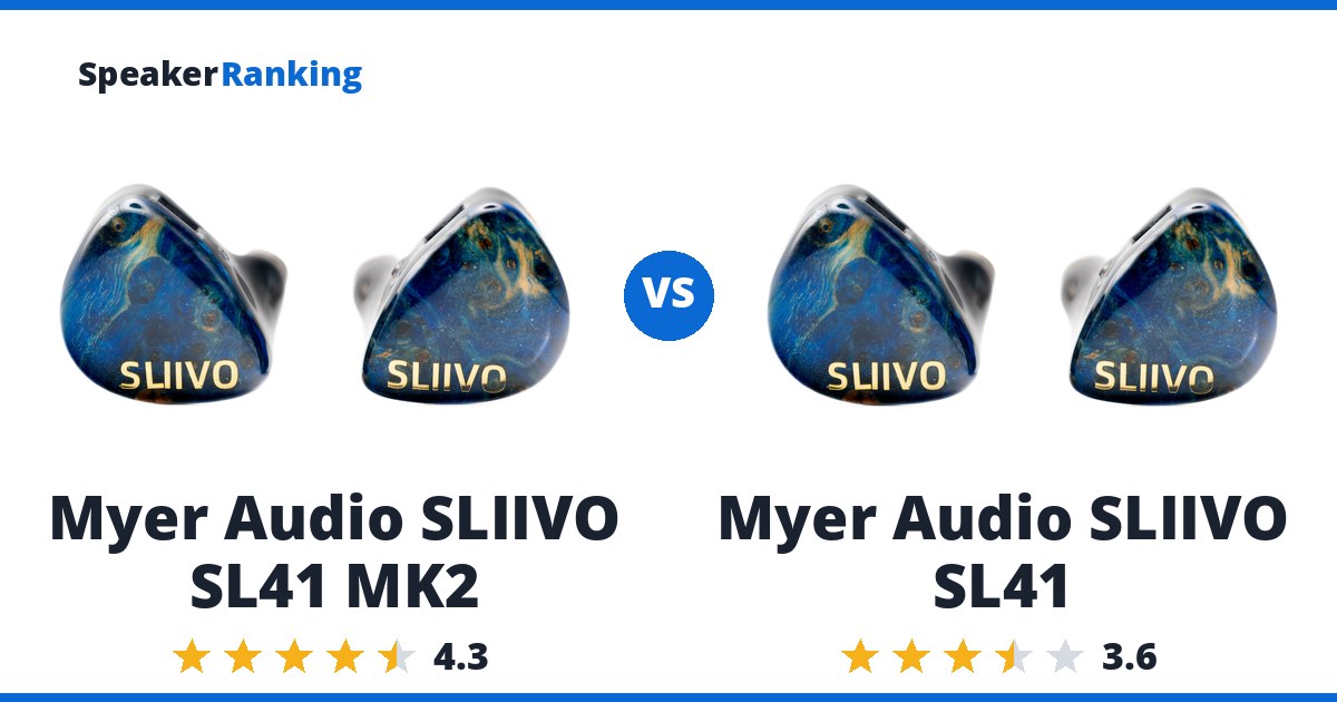Myer Audio SLIIVO SL41 MK2 vs Myer Audio SLIIVO SL41