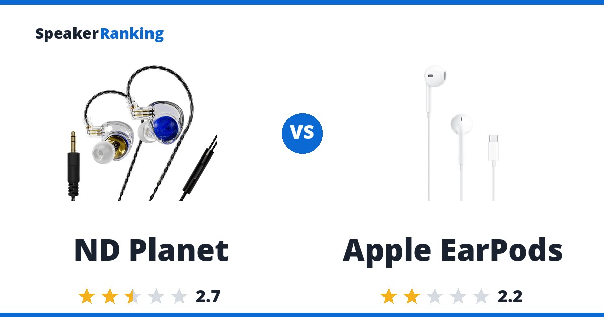 ND Planet vs Apple EarPods
