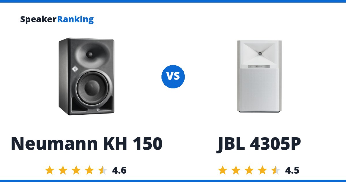 Neumann KH 150 vs JBL 4305P