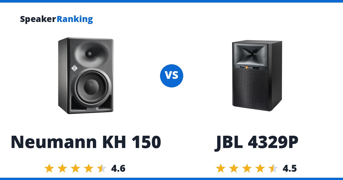 Neumann KH 150 vs JBL 4329P