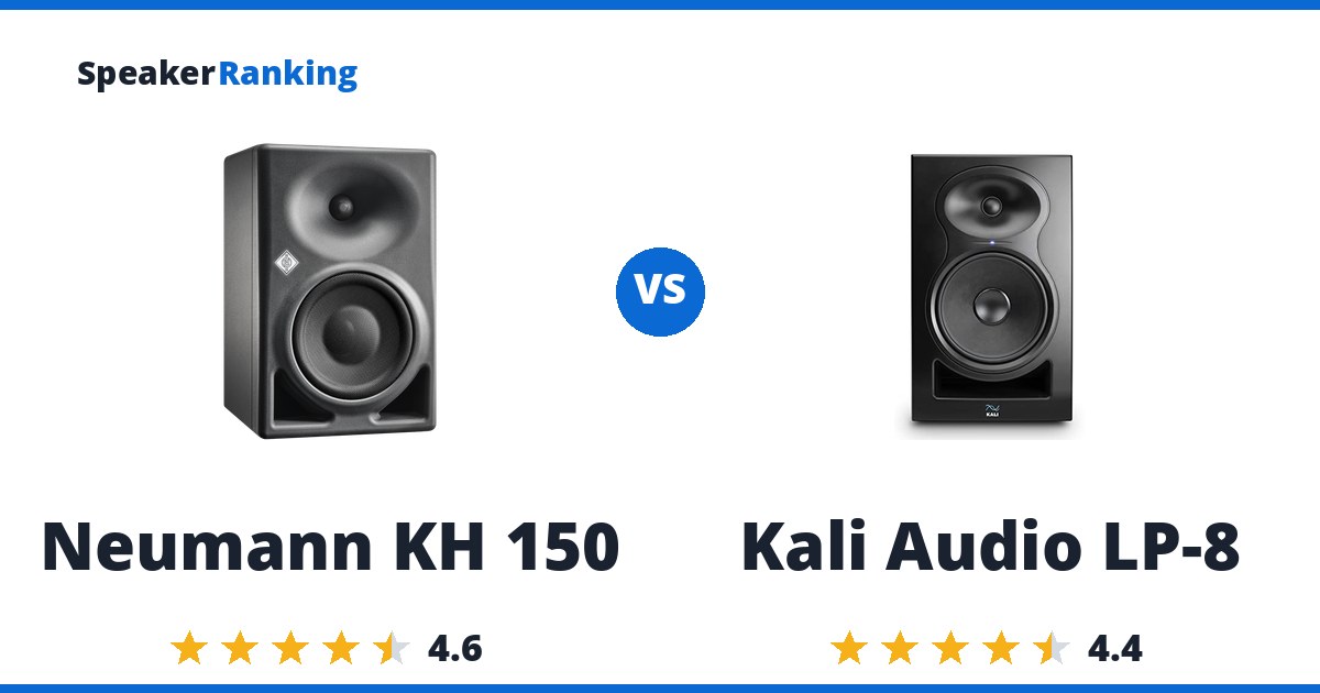 Neumann KH 150 vs Kali Audio LP-8