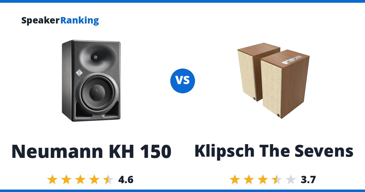 Neumann KH 150 vs Klipsch The Sevens