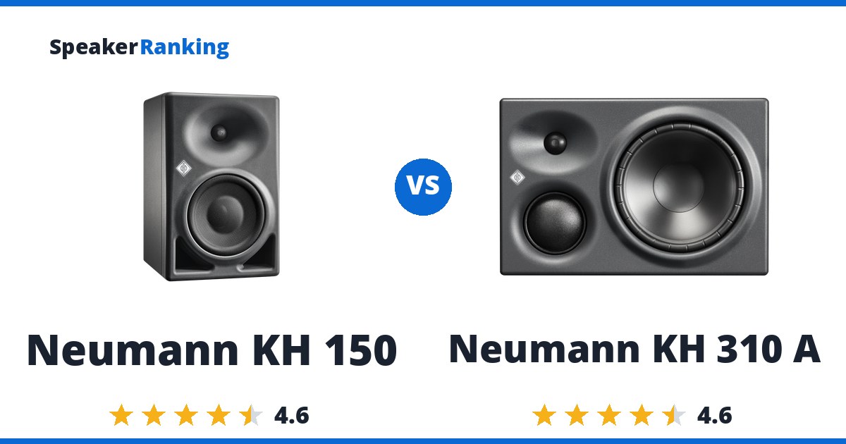 Neumann KH 150 vs Neumann KH 310 A