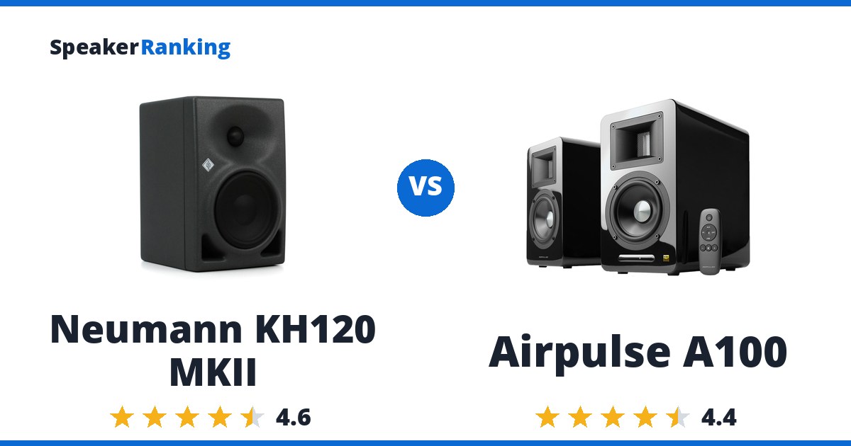 Neumann KH120 MKII vs Airpulse A100