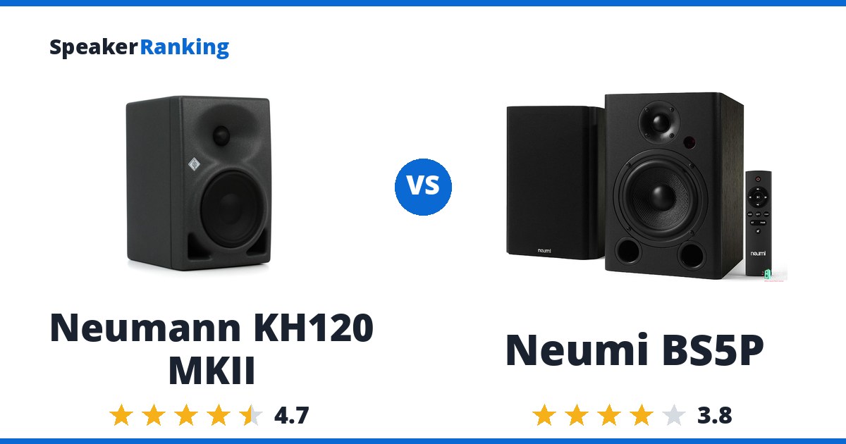 Neumann KH120 MKII vs Neumi BS5P