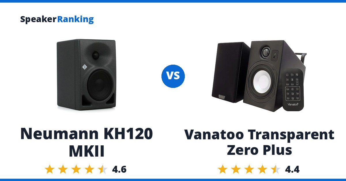 Neumann KH120 MKII vs Vanatoo Transparent Zero Plus