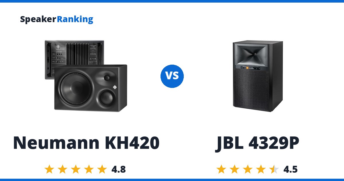 Neumann KH420 vs JBL 4329P