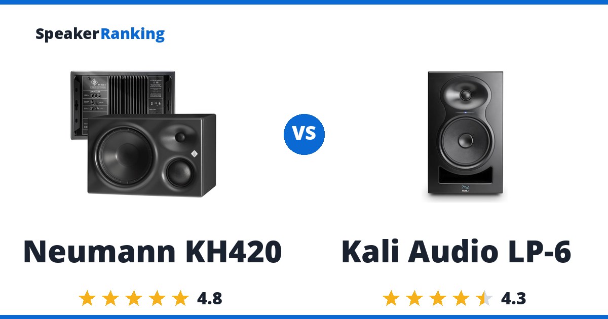 Neumann KH420 vs Kali Audio LP-6