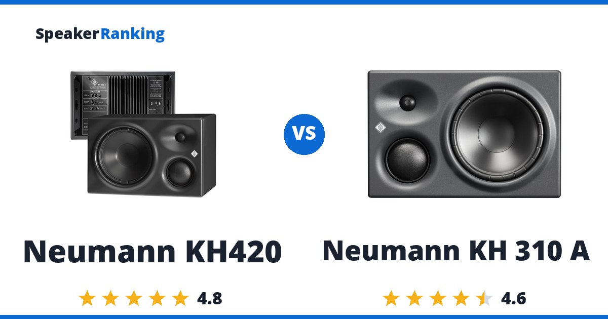 Neumann KH420 vs Neumann KH 310 A