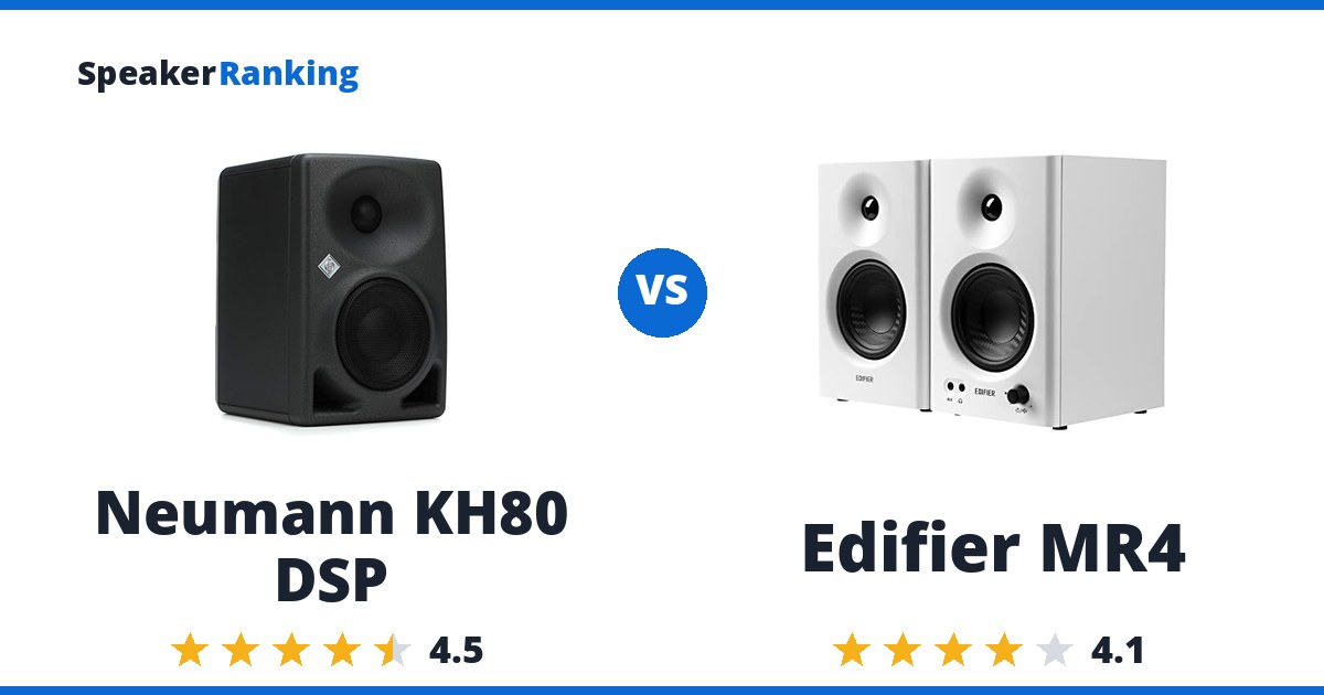 Neumann KH80 DSP vs Edifier MR4