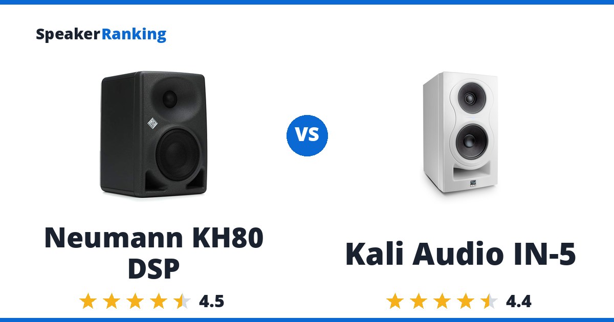 Neumann KH80 DSP vs Kali Audio IN-5