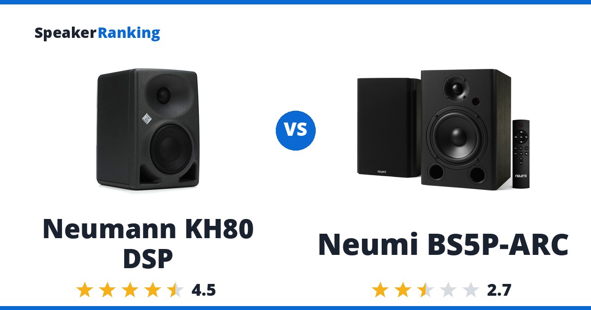 Neumann KH80 DSP vs Neumi BS5P-ARC