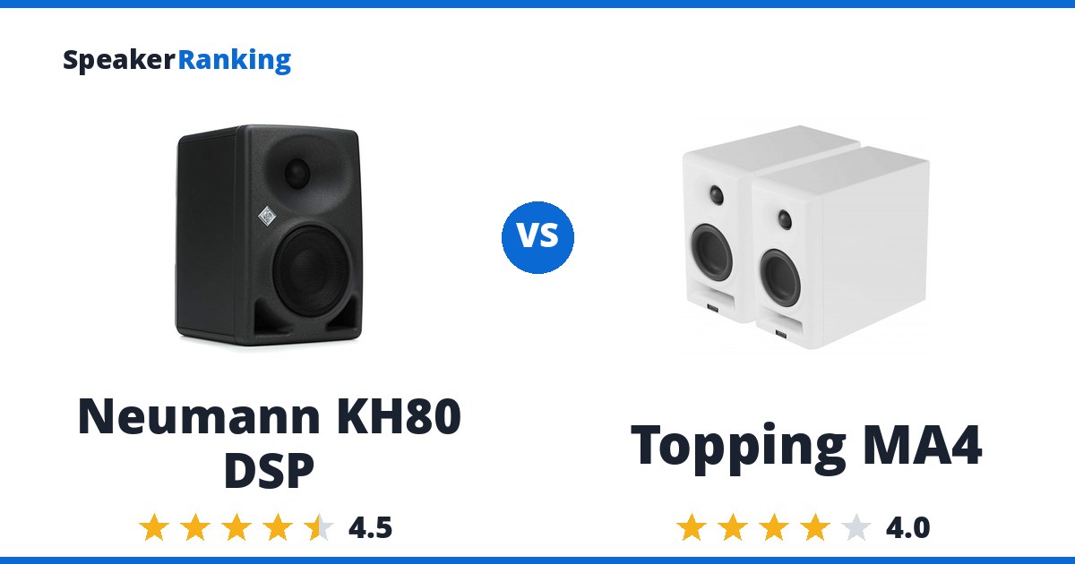 Neumann KH80 DSP vs Topping MA4