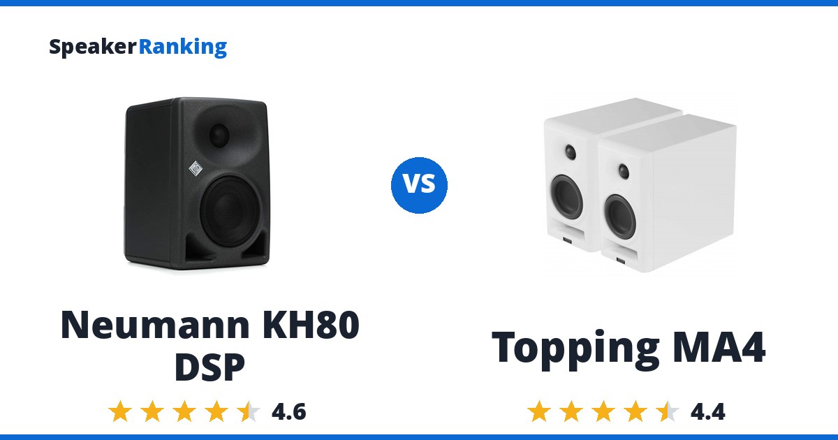 Neumann KH80 DSP vs Topping MA4