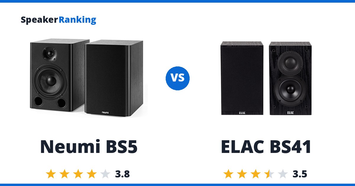 Neumi BS5 vs ELAC BS41