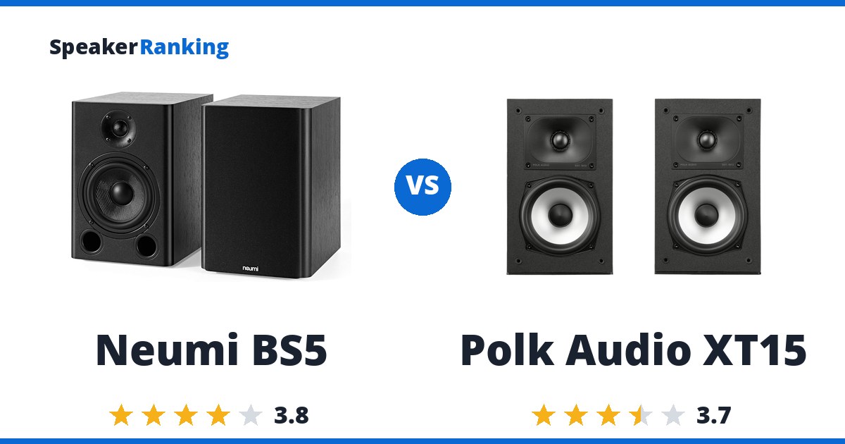 Neumi BS5 vs Polk Audio XT15