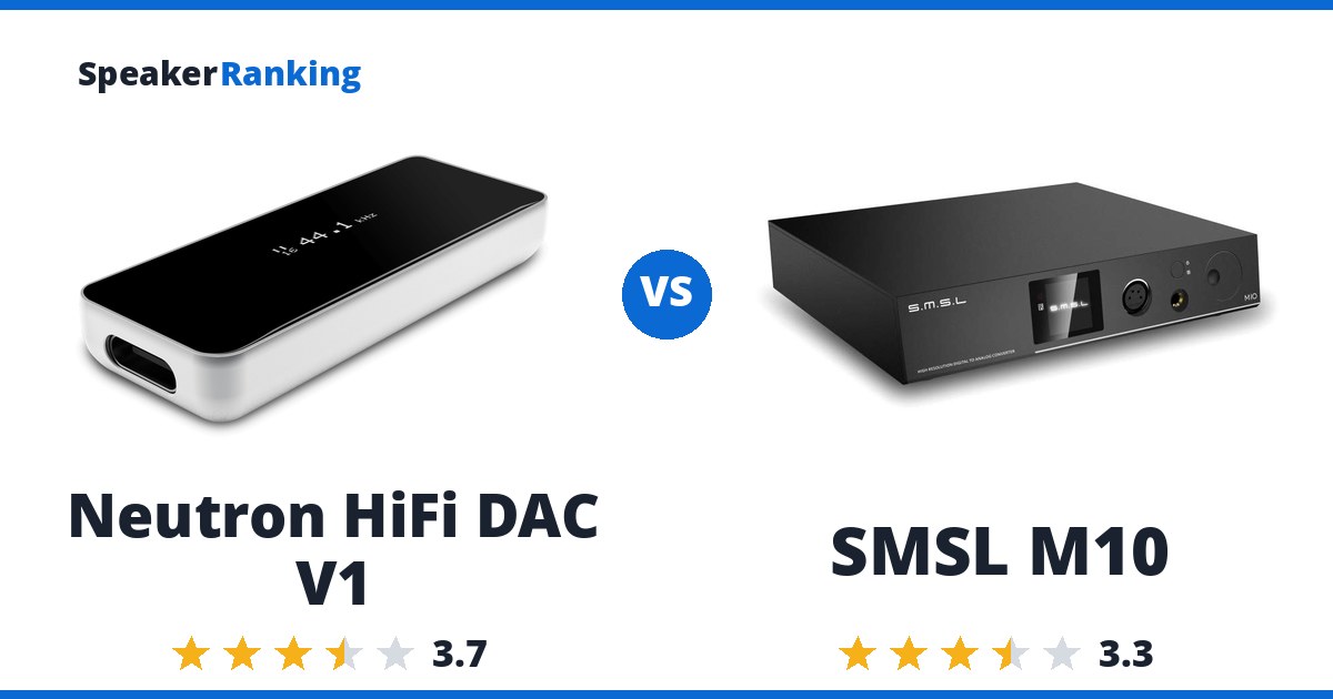 Neutron HiFi DAC V1 vs SMSL M10