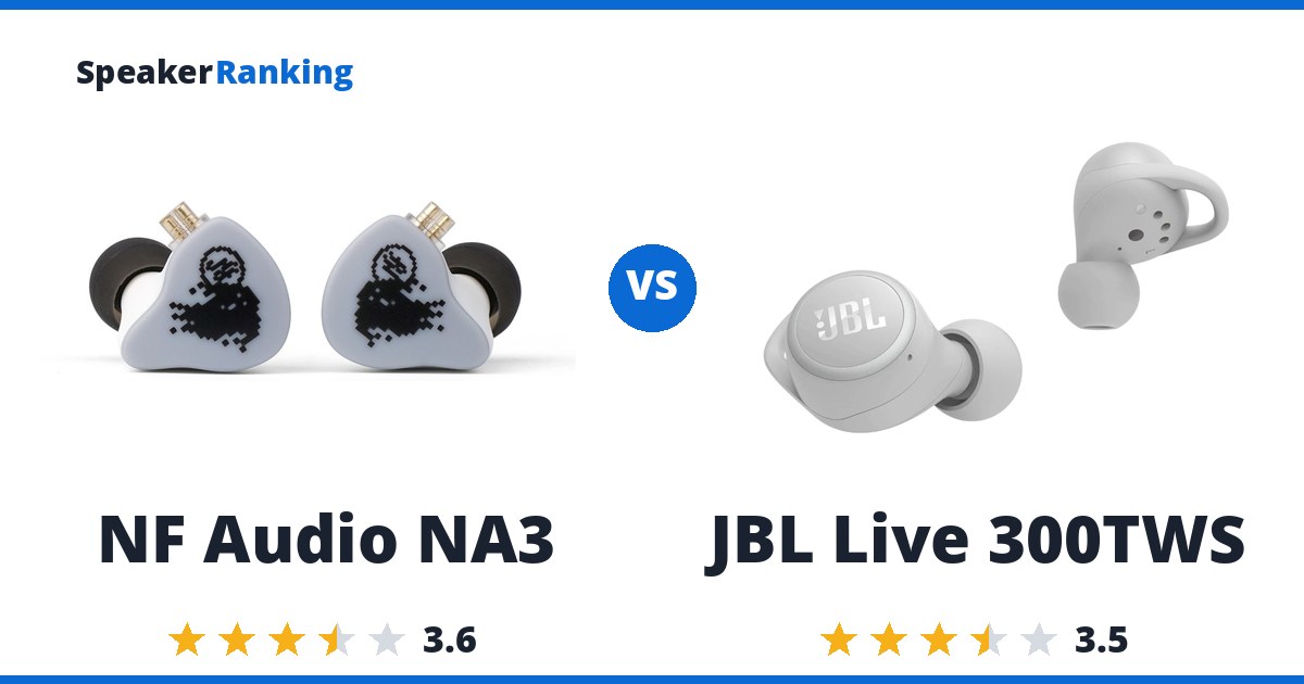 NF Audio NA3 vs JBL Live 300TWS