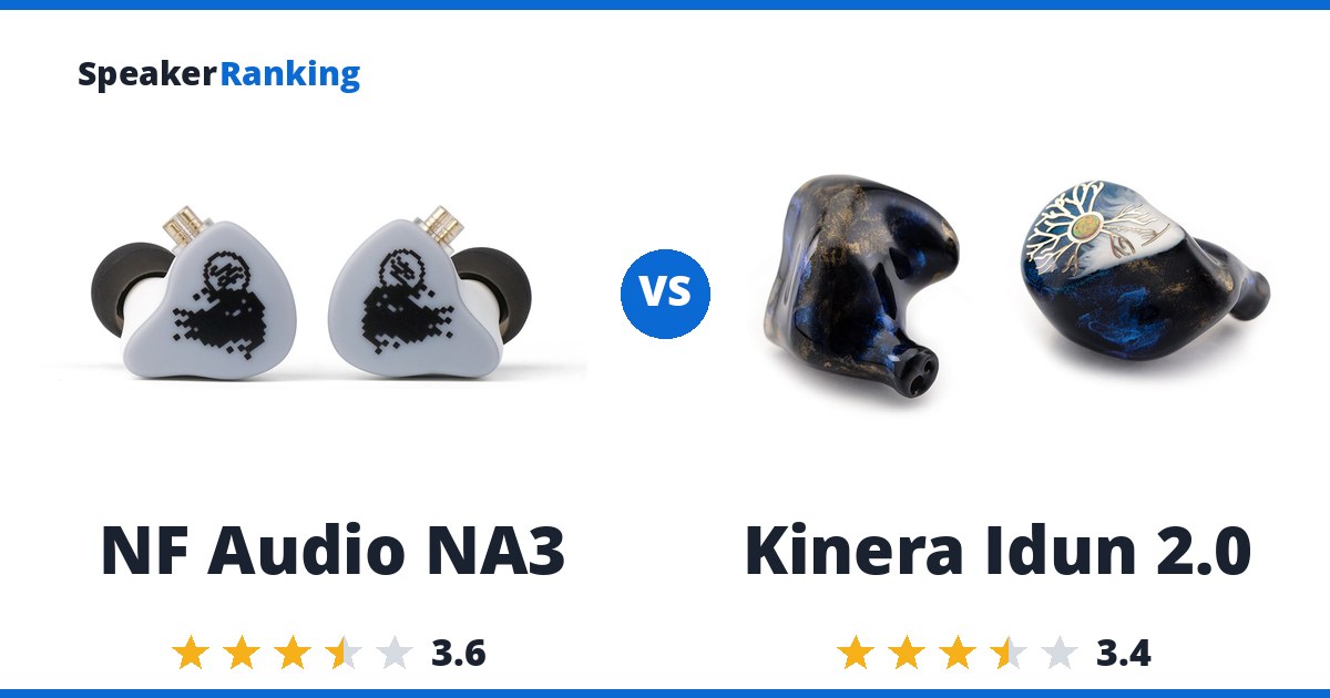 NF Audio NA3 vs Kinera Idun 2.0