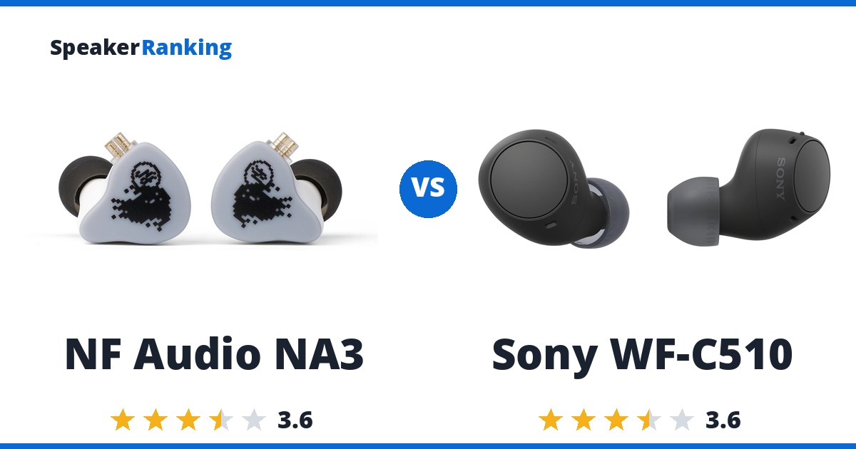 NF Audio NA3 vs Sony WF-C510