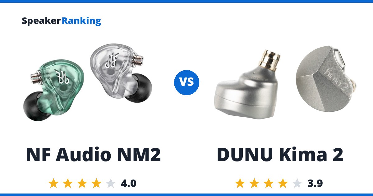 NF Audio NM2 vs DUNU Kima 2