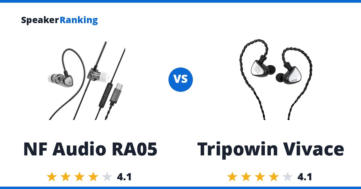NF Audio RA05 vs Tripowin Vivace
