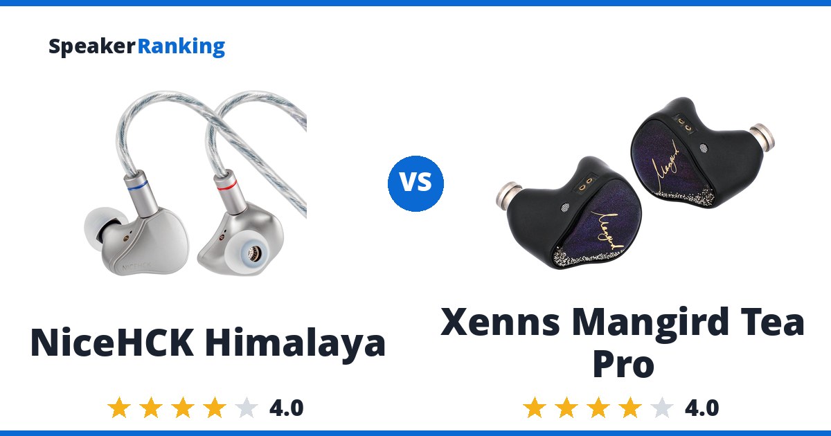 NiceHCK Himalaya vs Xenns Mangird Tea Pro