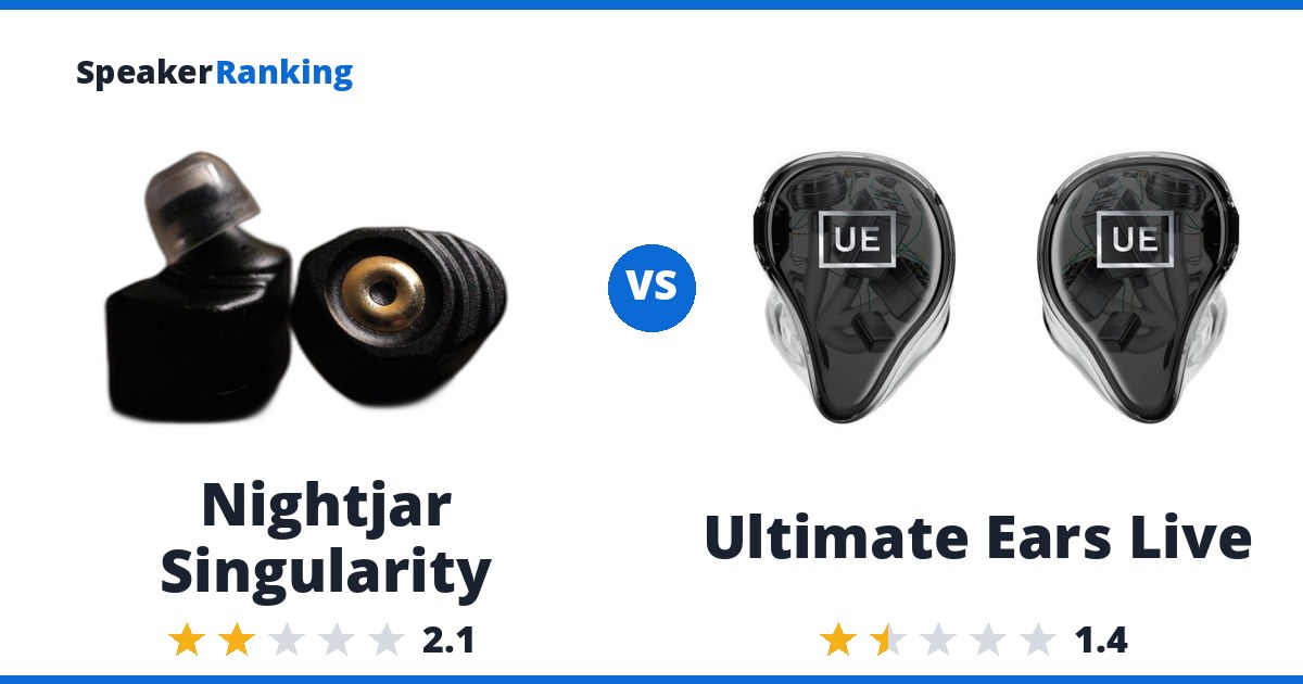 Nightjar Singularity vs Ultimate Ears Live