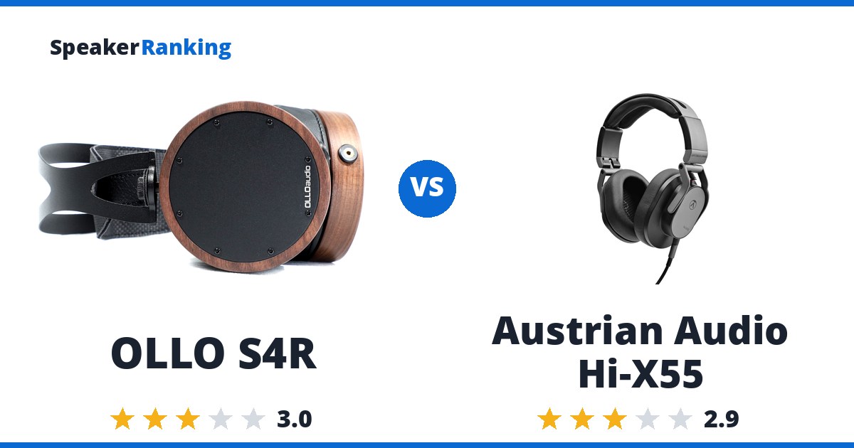 OLLO S4R vs Austrian Audio Hi-X55