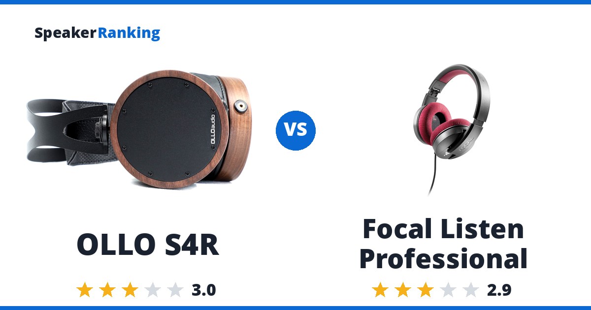 OLLO S4R vs Focal Listen Professional