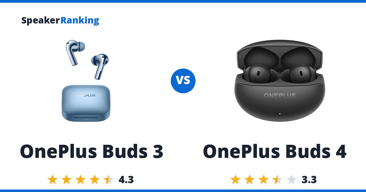 OnePlus Buds 3 vs OnePlus Buds 4