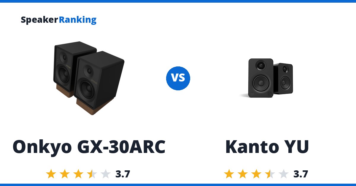 Onkyo GX-30ARC vs Kanto YU