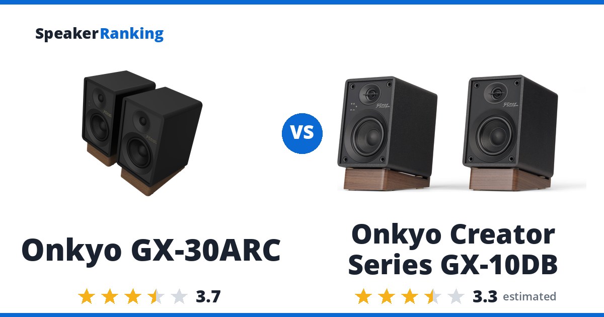 Onkyo GX-30ARC vs Onkyo Creator Series GX-10DB