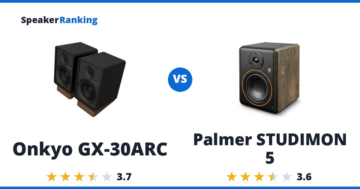 Onkyo GX-30ARC vs Palmer STUDIMON 5